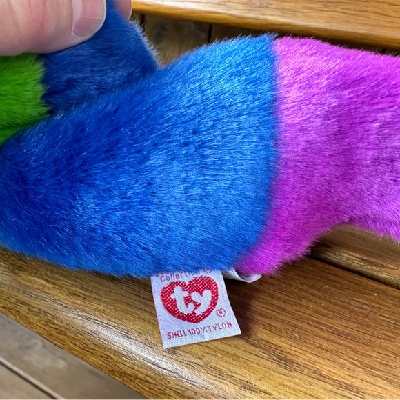 Inch the Inchworm - 1999 Ty The Original Beanie Buddies Collection 16” long - Picture 5 of 11